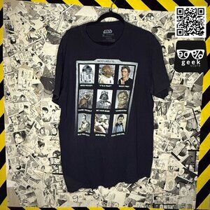 Star Wars Men's Most Like To T-Shirt Size XL Black Short Sleeve